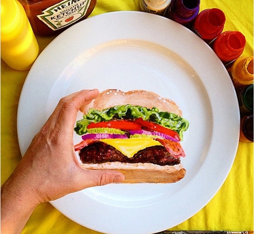 ศิลปะบนจานอาหาร ศิลปะบนจานอาหาร