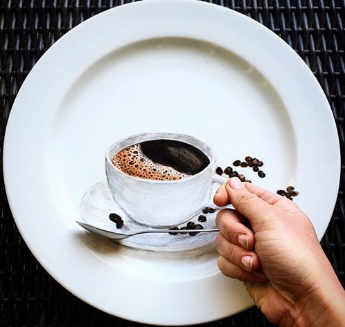 ศิลปะบนจานอาหาร ศิลปะบนจานอาหาร