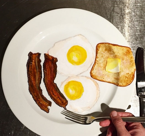 ศิลปะบนจานอาหาร ศิลปะบนจานอาหาร