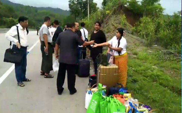 รถทัวร์ลมเบรกหมด รถทัวร์ลมเบรกหมด