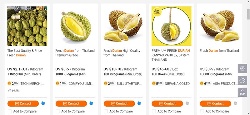 ทุเรียนไทย ทุเรียนไทย