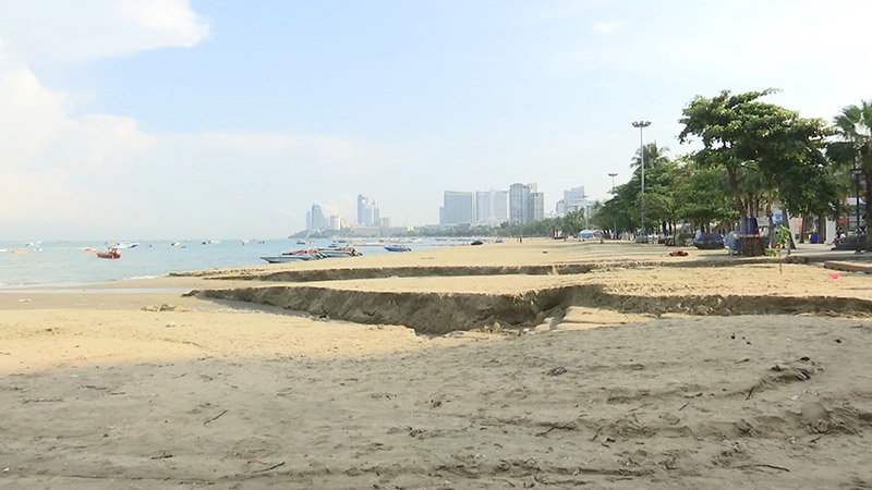 ฝนเซาะหาดพัทยา ฝนเซาะหาดพัทยา