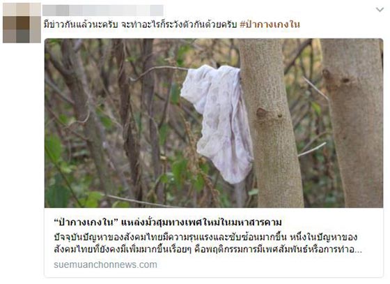 ป่ากางเกงใน ป่ากางเกงใน