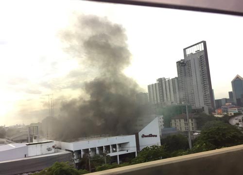 ไฟไหม้โรงพิมพ์บ้านเมือง ไฟไหม้โรงพิมพ์บ้านเมือง
