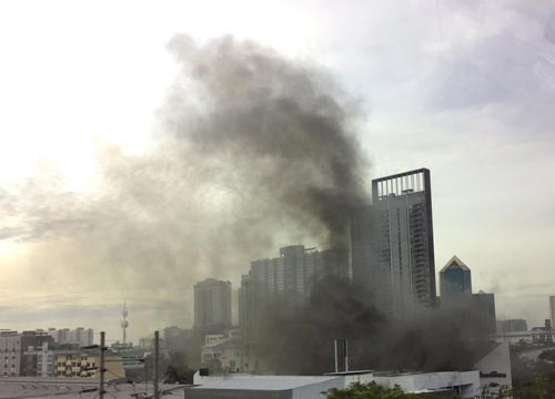 ไฟไหม้โรงพิมพ์บ้านเมือง ไฟไหม้โรงพิมพ์บ้านเมือง