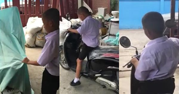 พ่อซื้อมอเตอร์ไซค์ให้ลูก พ่อซื้อมอเตอร์ไซค์ให้ลูก