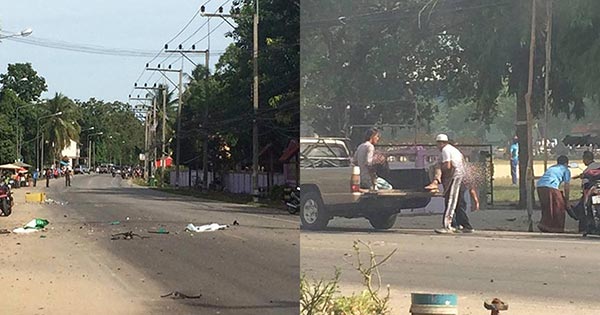 ระเบิดหน้าโรงเรียนตาบา ระเบิดหน้าโรงเรียนตาบา