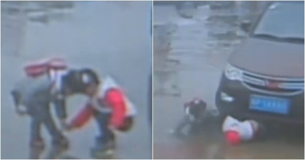 เด็กถูกรถแล่นทับ เด็กถูกรถแล่นทับ