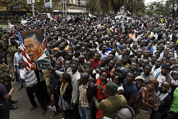 ชาวเคนยาปลื้ม ชาวเคนยาปลื้ม