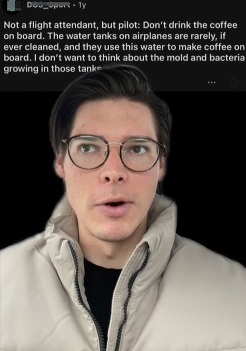 กาแฟบนเครื่องบิน กาแฟบนเครื่องบิน