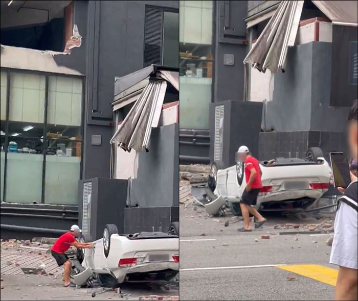 รถตกตึก รถตกตึก