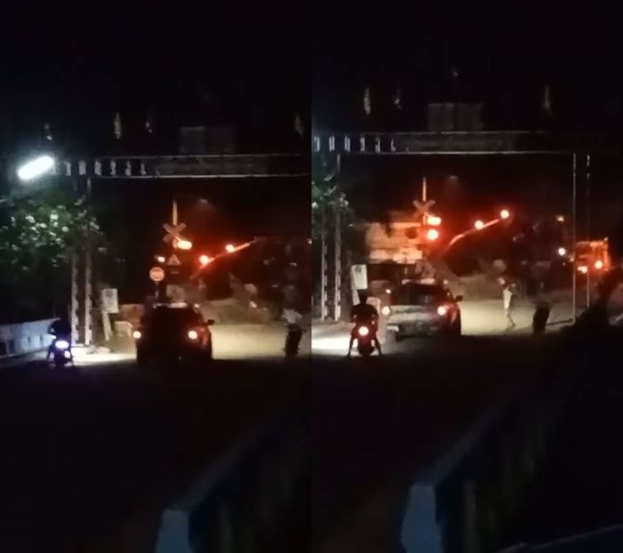 รถไฟชนรถบรรทุก รถไฟชนรถบรรทุก