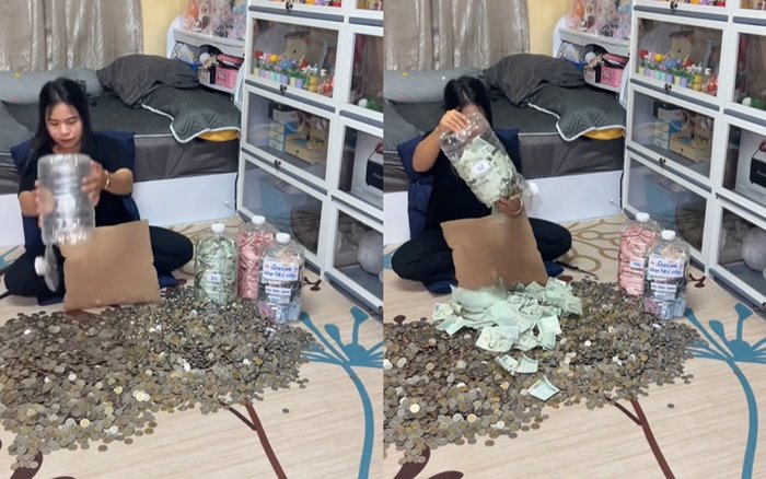 แม่บ้าน เก็บหอมรอมริบ เอาเงินใส่กระปุก 2 ปี แม่บ้าน เก็บหอมรอมริบ เอาเงินใส่กระปุก 2 ปี