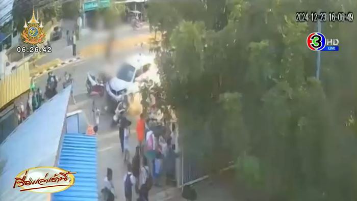 ลุงเมาซิ่ง ชนกวาดหน้า รร. - วัดแอลกอฮอล์ได้ 197 ลุงเมาซิ่ง ชนกวาดหน้า รร. - วัดแอลกอฮอล์ได้ 197