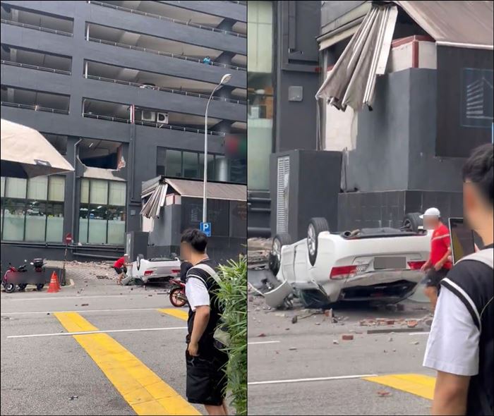 รถตกตึก รถตกตึก