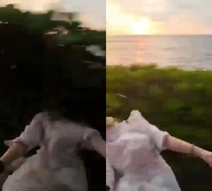 นักท่องเที่ยวสาวท้าตาย โพสท่ายืดสุดตัวจากรถไฟ หัวกระแทกไม้ร่วง นักท่องเที่ยวสาวท้าตาย โพสท่ายืดสุดตัวจากรถไฟ หัวกระแทกไม้ร่วง