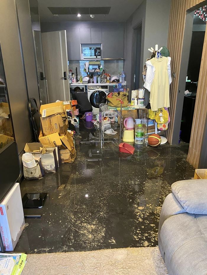 น้ำเน่าดันท่อน้ำทิ้ง น้ำเน่าดันท่อน้ำทิ้ง