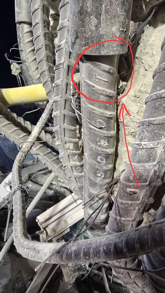 2 วิศวกร ตั้งข้อสังเกต เหล็กที่ใช้สร้างอาคาร สตง. แค่ดูด้วยตาก็มีพิรุธทันทีที่จุดไหน 2 วิศวกร ตั้งข้อสังเกต เหล็กที่ใช้สร้างอาคาร สตง. แค่ดูด้วยตาก็มีพิรุธทันทีที่จุดไหน