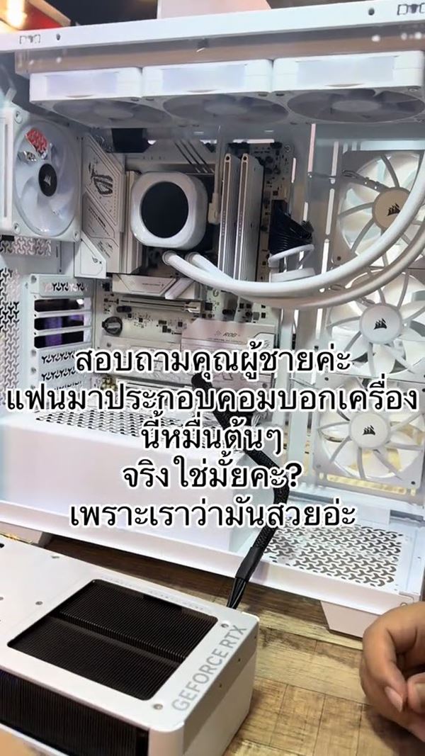 สาวถาม คอมเครื่องนี้ราคาเท่าไหร่ แฟนบอกซื้อมาหมื่นต้น ๆ สาวถาม คอมเครื่องนี้ราคาเท่าไหร่ แฟนบอกซื้อมาหมื่นต้น ๆ