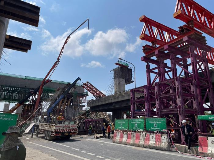 เหยื่อคานทางด่วนถล่ม ดับศพที่ 6 เหยื่อคานทางด่วนถล่ม ดับศพที่ 6