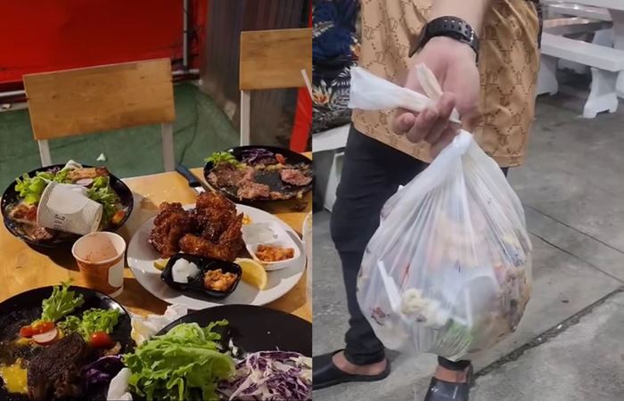 ร้านบุฟเฟ่ต์ แฉผัวเมียมหาภัย ถล่มสั่งอาหารจนล้นโต๊ะ ชักดาบค่าปรับ ร้านบุฟเฟ่ต์ แฉผัวเมียมหาภัย ถล่มสั่งอาหารจนล้นโต๊ะ ชักดาบค่าปรับ