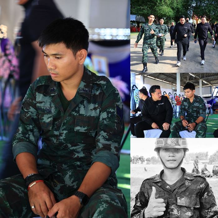 กัน จอมพลัง เปิดใจหน้าผู้แบกร่าง พลทหาร ธีรยุทธ กระจ่างทอง กัน จอมพลัง เปิดใจหน้าผู้แบกร่าง พลทหาร ธีรยุทธ กระจ่างทอง