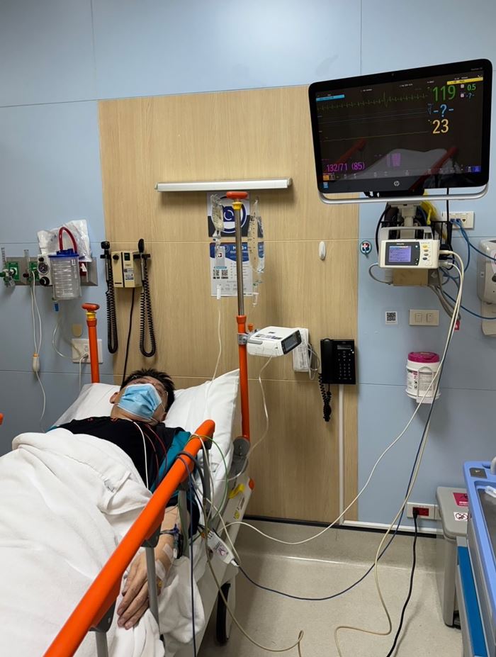 สรยุทธ สุทัศนะจินดา เผยภาพใน รพ. เผยสาเหตุแอดมิต สรยุทธ สุทัศนะจินดา เผยภาพใน รพ. เผยสาเหตุแอดมิต