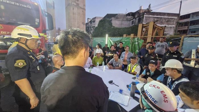 คนงานเล่านาทีระทึก คานทางด่วนย่านพระราม 2 ถล่ม คนงานเล่านาทีระทึก คานทางด่วนย่านพระราม 2 ถล่ม