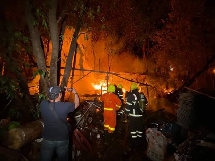 ไฟไหม้ เสถียรธรรมสถาน ไฟไหม้ เสถียรธรรมสถาน