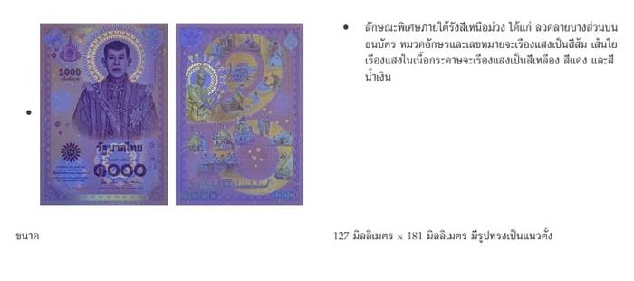 ธนบัตรใหม่ ธนบัตรใหม่