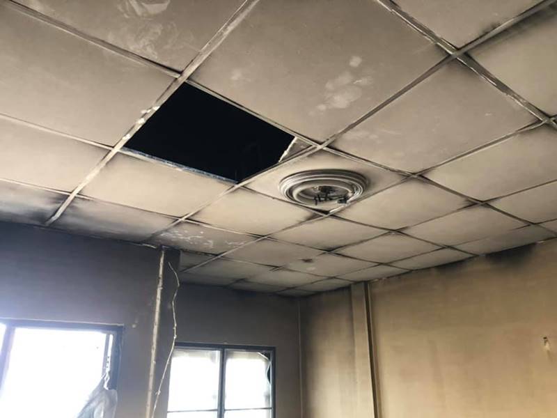 ไฟไหม้บ้านแท็กซี่ติดโควิด ไฟไหม้บ้านแท็กซี่ติดโควิด