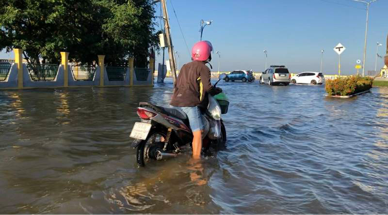 น้ำท่วมชลบุรี น้ำท่วมชลบุรี
