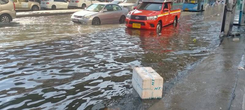 น้ำท่วมชลบุรี น้ำท่วมชลบุรี