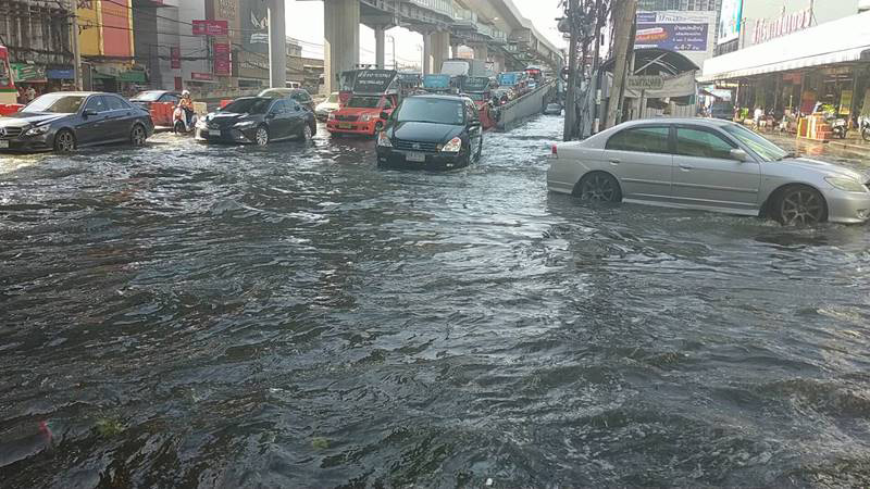 น้ำท่วมชลบุรี น้ำท่วมชลบุรี