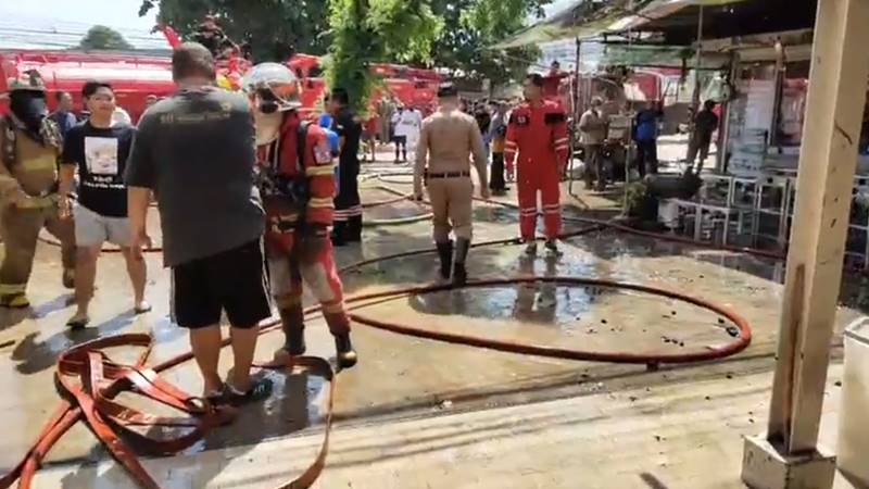 ไฟไหม้ร้านเซเว่นฯ ไฟไหม้ร้านเซเว่นฯ