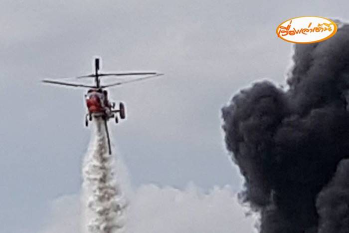 โรงงานกิ่งแก้วไฟไหม้ โรงงานกิ่งแก้วไฟไหม้