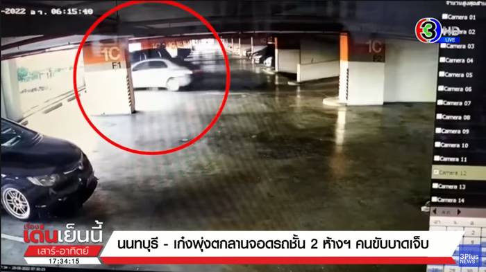 เก๋งตกลานจอดรถ เก๋งตกลานจอดรถ