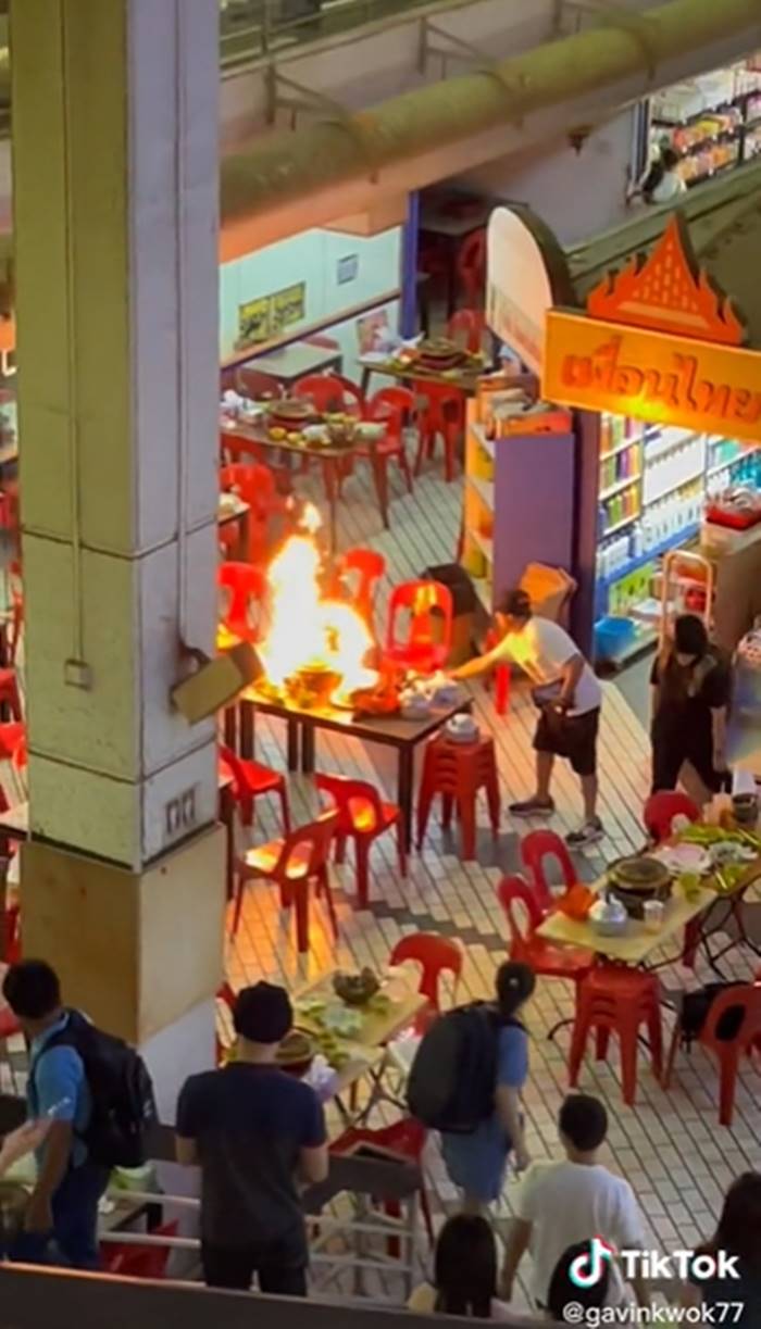 ไฟไหม้ ร้านอาหาร ไฟไหม้ ร้านอาหาร
