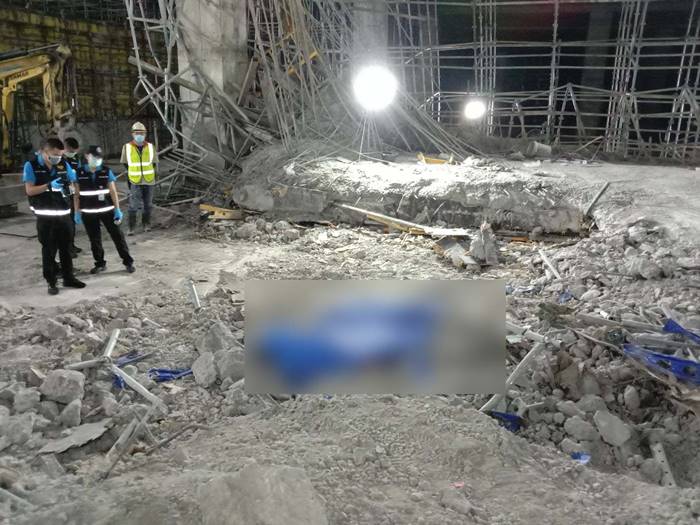 ไซต์งานลุมพินีถล่ม ไซต์งานลุมพินีถล่ม