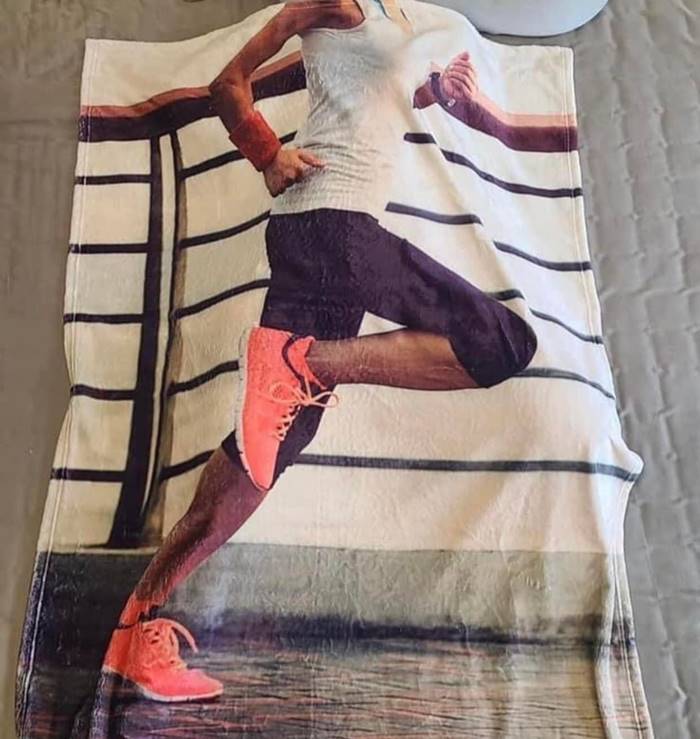 ผ้าห่มลายวิ่ง ผ้าห่มลายวิ่ง