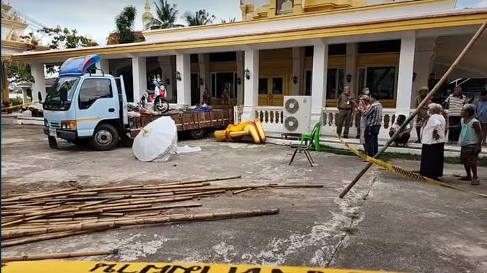 พระพุทธรูปทับคนเสียชีวิต พระพุทธรูปทับคนเสียชีวิต
