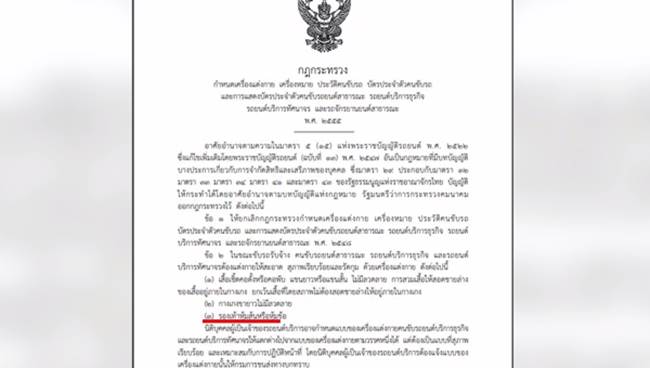 ใส่แตะขับรถ ผิดกฎหมาย ใส่แตะขับรถ ผิดกฎหมาย