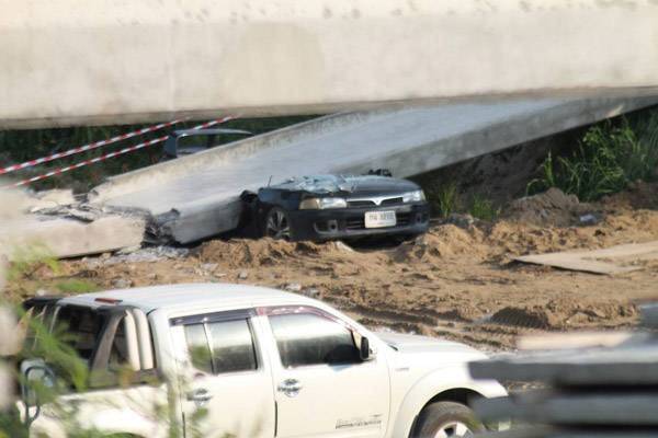 คานสะพานมอเตอร์เวย์โคราช ถล่ม คานสะพานมอเตอร์เวย์โคราช ถล่ม