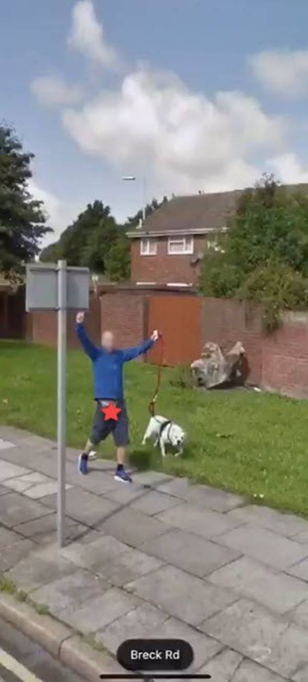 หนุ่มห่ามควักกระปู๋โชว์รถกูเกิล หนุ่มห่ามควักกระปู๋โชว์รถกูเกิล