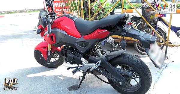 เก๋งไล่ชนมอเตอร์ไซค์ดับ 2 ศพ เก๋งไล่ชนมอเตอร์ไซค์ดับ 2 ศพ