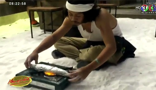 คลิปฮา โชว์ทำปลาช่อนเผาหิมะคุณตัน พิสูจน์ความบริสุทธิ์ของเกลือ คลิปฮา โชว์ทำปลาช่อนเผาหิมะคุณตัน พิสูจน์ความบริสุทธิ์ของเกลือ