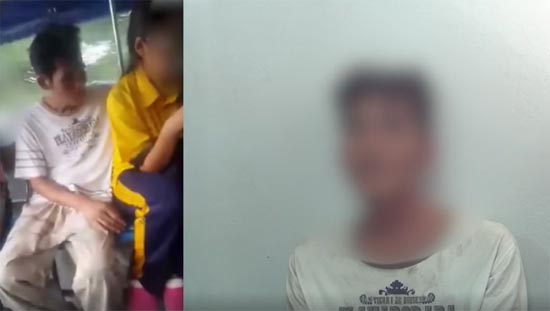 รวบชายโรคจิตลวนลามนักเรียนสาวบนสองแถว อ้างเมาทำไปไม่รู้ตัว รวบชายโรคจิตลวนลามนักเรียนสาวบนสองแถว อ้างเมาทำไปไม่รู้ตัว