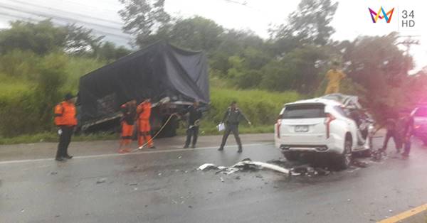 รถพ่วงท้ายเทรลเลอร์หลุด รถพ่วงท้ายเทรลเลอร์หลุด