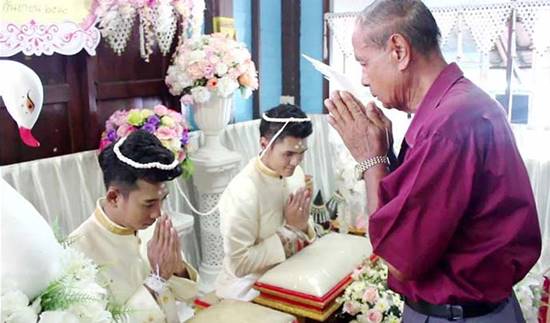 งานแต่งชายรักชาย งานแต่งชายรักชาย