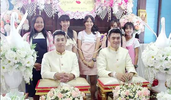 งานแต่งชายรักชาย งานแต่งชายรักชาย